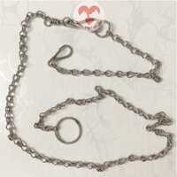 {AIXI pet store} Dây Xích Cho Chó Inox Có Vòng Cổ - Miki Petshop