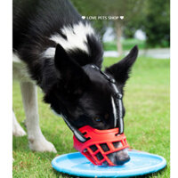 {AIXI pet store} Rọ mõm Chó bằng Silicon mềm mại (Không chọn size theo cân nặng) - Love pets shop