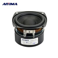 Aiyima 1 Loa Siêu Trầm 3 Inch 25W HiFi Loa Siêu Trầm 4 8 Ohm Loa Âm Thanh Loa Bass Loa Vuông DIY