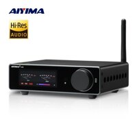 Aiyima A80 TPA3255 PFFB Bộ khuếch đại công suất âm thanh nổi Bluetooth DAC 300Wx2 Class D 2.0 HiRes Digital Amp với đầu vào USB RCA TRS OPT COA