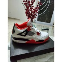 Aj 4 Singles Day Fire Red / Summit White-Black