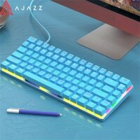 Ajazz AK33 Compact 82 Phím Bàn phím chơi game cơ học có đèn nền RGB chống lưu trữ cho game thủ Win PC