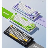 AJAZZ AK820 pro Keyboard Bộ Bàn Phím Cơ Mạch Xuôi Núm Và Màn Hình