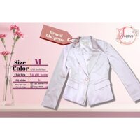 ❣️Joanvu corner❣️ Áo khoác công sở / Vest màu ghi ánh bạc