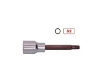 AK-7249  **  Đầu tuýp gắn mũi bông 6 cạnh dài  **  T60 x 100mm  **  10/200  **  Cục