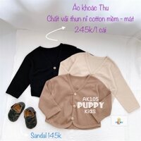 (AK105) (5-12kg) Áo khoác dành cho em bé (Puppy Kids) Áo khoác Thu thun nỉ cotton.