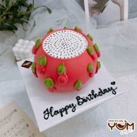 AK2388-10cm-Bánh kem trái thanh long