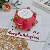 AK2974-10cm-Bánh kem trái thanh long