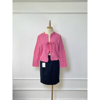 AK3015 New nguyên tag Áo khoác ZARA Hàng hiệu chính hãng thời trang nữ màu hồng size 13/14 thanh lý ký gửi