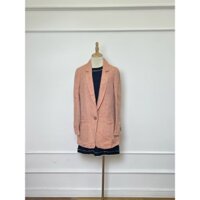 AK3016 Áo khoác ZARA Hàng hiệu chính hãng thời trang nữ màu cam size XS Secondhand thanh lý ký gửi