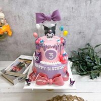 AK3466-14&20cm-Bánh kem Kuromi