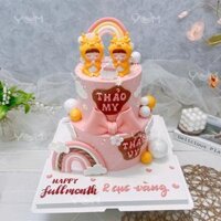 AK3834-12&20cm-Bánh kem con rồng