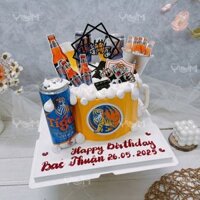 AK3922-14cm-bánh kem bia