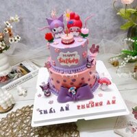 AK3971-12&20cm-Bánh kem Kuromi