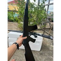 Ak47,súng gỗ gập báng. súng học quốc phòng .85cm Sơn đen gỗ đẹp