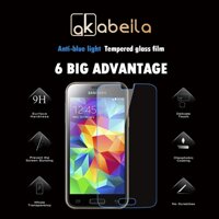 AKABEILA 2PCS Tempered Glass For Samsung Galaxy S5 mini SV Mini G800F G800A G800HQ G800H G800M G800R4 G800Y G800 S5Mini SVmini 4.5 inch Covers Screen Protector Ultra Thin Delicate Touch Film 2.5D 9H - intl [bonus]