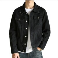 [AKC] Áo khoác jean nam đẹp rách cá tính rất hot-A3103