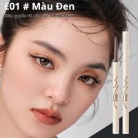 【AKF】Bút gel chống thấm nước, chống lem và mồ hôi kẻ mắt màu nâu mịn lâu trôi