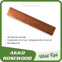 Akko Rosewood Wrist Rest – Kê Tay Gỗ Hồng Mộc Akko