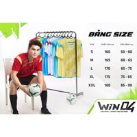 AKL013 - BỘ QUẦN ÁO BÓNG ĐÁ CẦU THỦ CAO CẤP THIẾT KẾ KHÔNG LOGO MẪU WIN 04