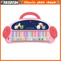 AKOASM Bàn phím đàn piano cho trẻ em Đàn điện tử đa năng Đồ chơi nhạc cụ giáo dục