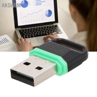 AKOASM Bộ Chuyển Đổi USB Bluetooth 5.3 Độ Trễ Thấp Cắm Và Chạy Thu Không Dây Phát Cho Máy Tính Để Bàn Tai Nghe Loa Phím Chuột