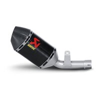 Akrapovic Slip-on Open Exhaust System - Suzuki GSX-R600/750 (06-07) Carbon Fiber
