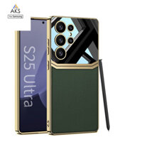Aks Dành Cho Samsung S25Ultra Ốp Lưng S25Ultra Vỏ Gương Bảo Vệ Vỏ Da Mạ Điện Siêu Mỏng Chống Rơi