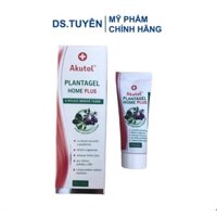 Akutol tuyp 20g - Gel Hỗ trợ phục hồi vết bỏng nặng, vết thương hở, nứt rạn da, nứt kẽ hậu môn, loét tì đè - tuyp 20g