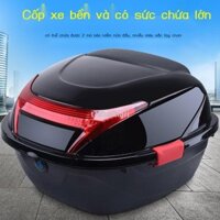 AL-137-Thùng Sau Xe Máy Thùng Xe Điện Dung Tích Lớn Thùng Đựng Dụng Cụ Ô Tô Ắc Quy Xe Tay Ga Thùng