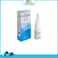 Aladka xịt mũi DK Pharma (Cọc/10 lọ/15ml)