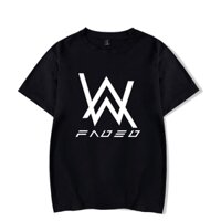 Alan Walker Faded Nam Nữ Áo Thun Cotton Unisex Áo Phông Hip Hop Tay Ngắn Áo Extra Big Size XXS-4XL 1852