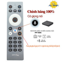 Alank- Chính hãng Remote Điều Khiển Đầu Thu FPT Play TIVI BOX Có Giọng Nói T650 P650 A650 H650 2023