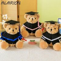 Alarion Bác Sĩ Mũ Tốt Nghiệp Gấu Búp Bê, Mềm Mại Dễ Thương Độc Thân Gấu Sang Trọng Đồ Chơi, Quà Tặng Kỷ Niệm Nhồi Bông Học Thuật Mũ Cử Nhân Gấu Động Vật Búp Bê Sinh Nhật