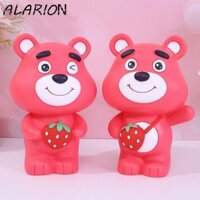 Alarion Dâu Gấu Heo Đất, Dễ Thương Handmade Gấu Tiết Kiệm Xe Tăng, Bền Chống Rơi Hoạt Hình Độc Đáo Trang Trí Máy Tính Để Bàn Trẻ Em Quà Tặng
