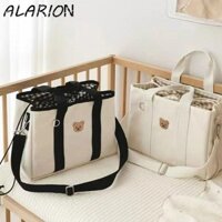Alarion Dây Rút Túi Tã Cho Bé, Bảo Quản Dung Tích Lớn Mẹ Gói Bà Bầu, Xe Đẩy Đeo Ngang Túi Xách Đa Năng Đồ Cho Bé Túi Tã Mẹ