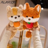 Alarion Sóc Sang Trọng Đồ Chơi, Lông Tơ Hồng Mô Phỏng Sóc Sang Trọng Gối, Bé Ngủ Thoải Mái Búp Bê 24cm Thoải Mái PP Cotton Sang Trọng Búp Bê Trang Trí Nhà