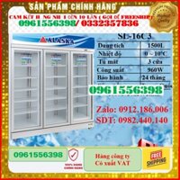 [ALASKA CHÍNH HÃNG] Tủ mát Alaska 3 cửa SL-16C3