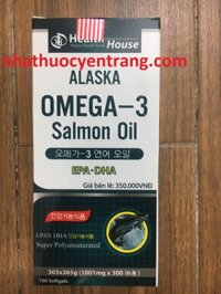 Alaska Omega - 3 Salmon Oil 100 viên