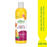 Alba Botanica Dầu Xả Cho Tóc Nhuộm Alba Botanica Hương Hoa Sứ Plumeria 355ml