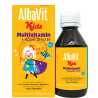 Albavit Kids Multivitamin + Appetite Forte, hỗ trợ kích thích ăn ngon