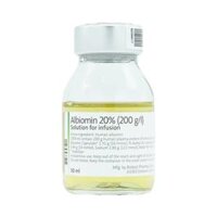 Albiomin 20% (200g/l) – Dung Dịch Truyền Albumin Người 50ml | BioTest Pharma