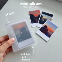 Album 36 Ảnh Chất Liệu PP Mờ 3 Inch, Kích Thước Ảnh 6x9, Polar - Oui Gift - In Ảnh Theo Yêu Cầu