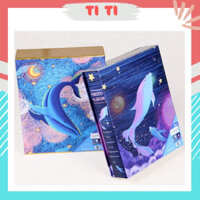 Album ảnh 10x15 đựng được 200 ảnh có hộp đựng mẫu bìa cá