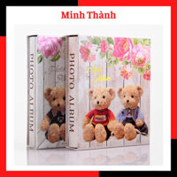 Album ảnh 10x15 đựng được 200 ảnh có hộp đựng ngoài mẫu gấu tại Tiệm ảnh Minh Thành