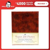 Album ảnh 200 tấm bìa giấy màu nâu UBL SA0001