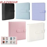 Album ảnh 3 Inch BLAZEBEAM, Album ảnh Mini di động bằng da PU, Hộp đựng thẻ Hộp đựng hình ảnh đa năng tinh tế cho máy ảnh Instax Square SQ1 / SQ6