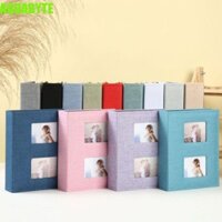 Album ảnh bìa vải lanh AQUABYTE, Lưu trữ ảnh Loại bìa Album ảnh, Sách nhớ DIY Quà tặng có thể ghi được Album sổ lưu niệm lớn Phát triển trẻ em