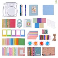 Album ảnh Bộ phụ kiện máy ảnh tức thì 18 trong 1 Thay thế cho máy ảnh phim tức thì Fujifilm Instax Mini 8 / 9 có vỏ / Album / Gương Selfie / Nhãn dán / Khung Came-211