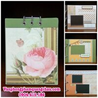 Album ảnh dán mini - Scrapbook handmade 02 (Đọc kỹ mô tả từng sản phẩm)